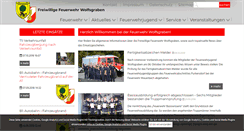 Desktop Screenshot of ff-wolfsgraben.at